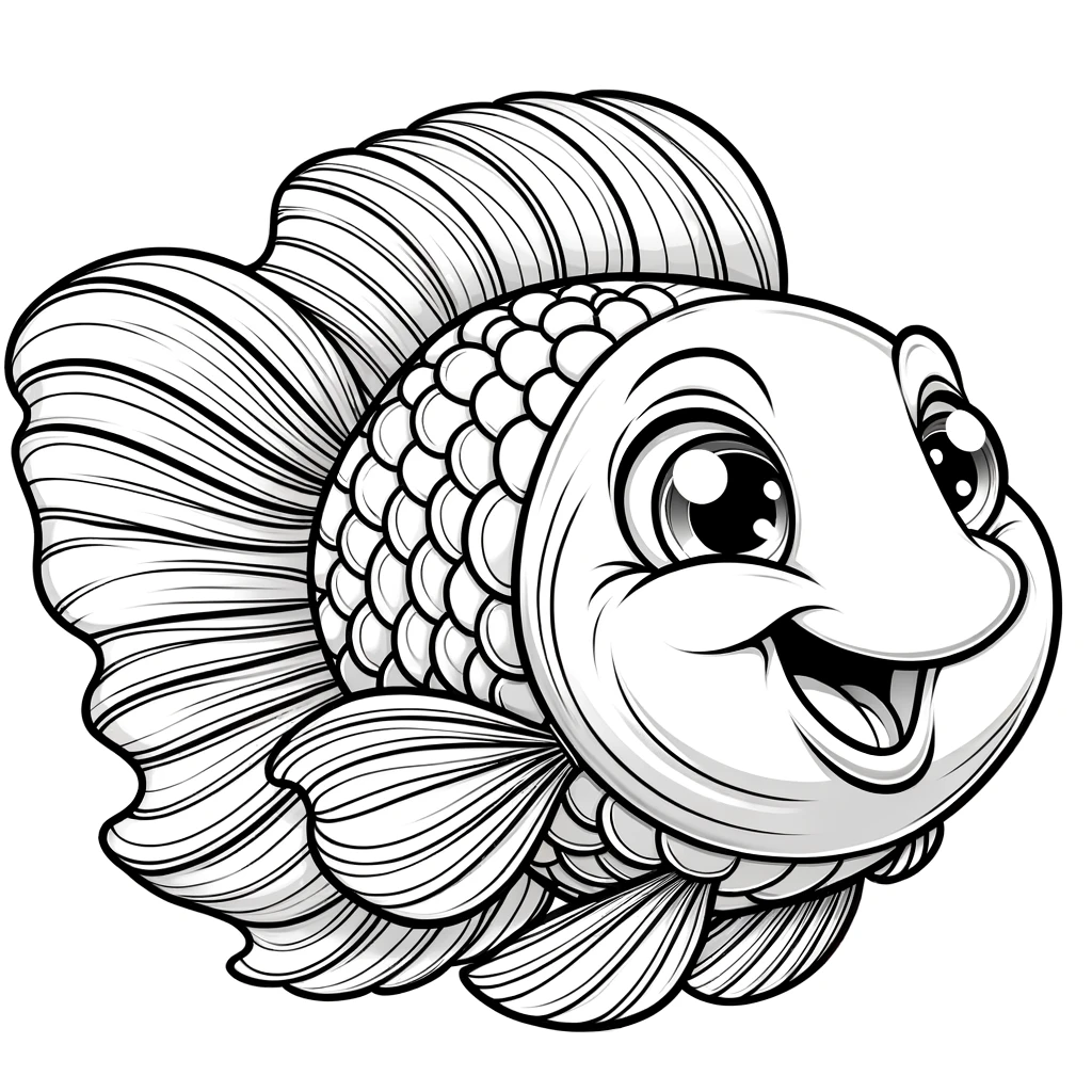 Coloring Pages Fish 