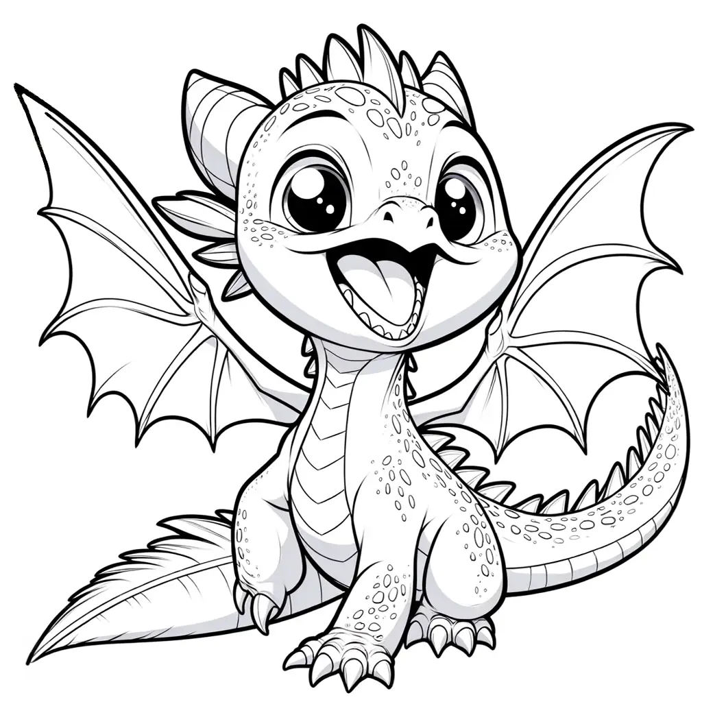 Dragon Coloring Pictures