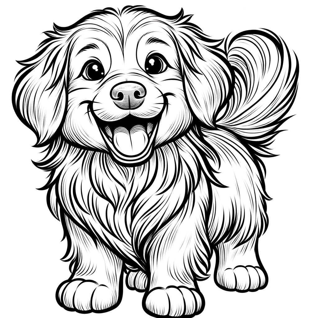Coloring Pages Dogs