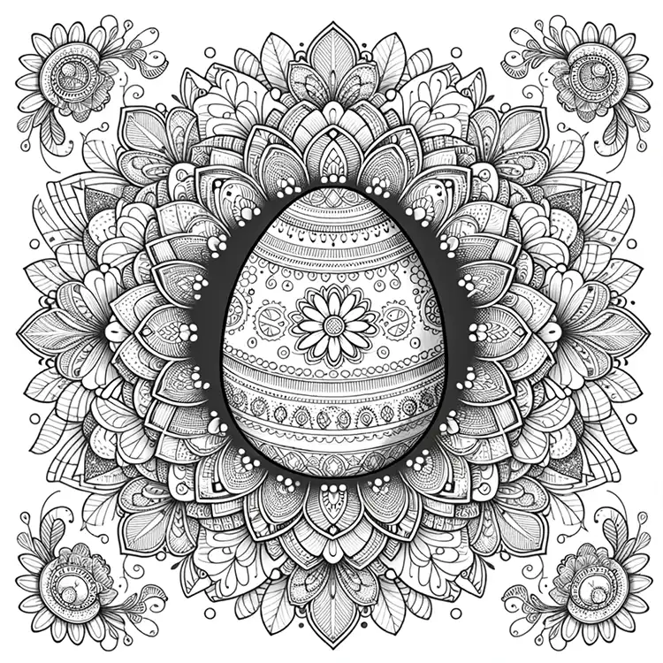 Easter Egg Mandala