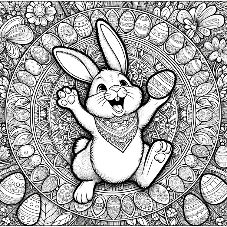 Ostern Mandala