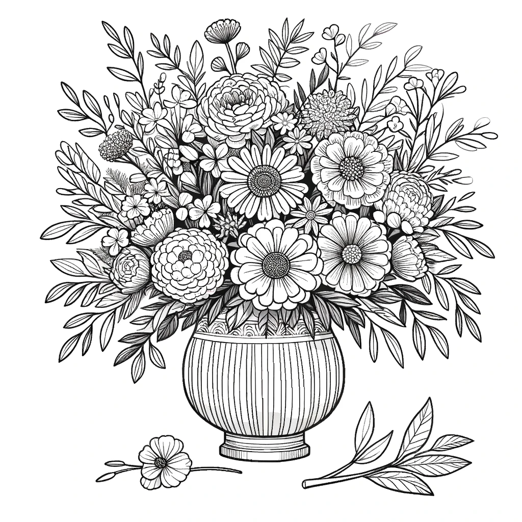 For Adults – Coloring Page