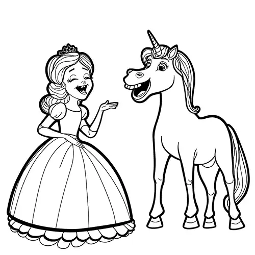 Simple Coloring Page