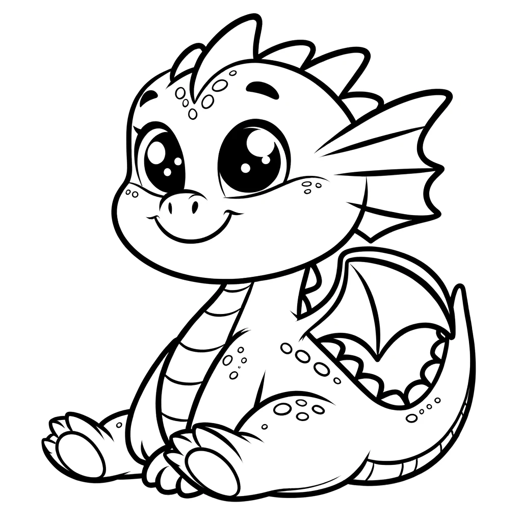 Little cheeky dragon to download